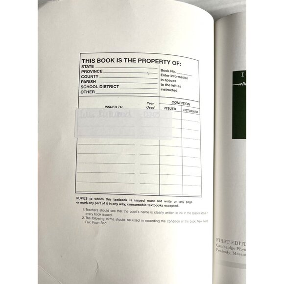 Investigations Integrated Physics And Chemistry Textbook Soft Cover Tom Hsu PhD - Picture 7 of 15